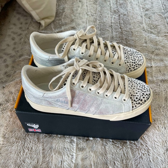 Gola Cheetah/Silver shoes - Picture 1 of 4